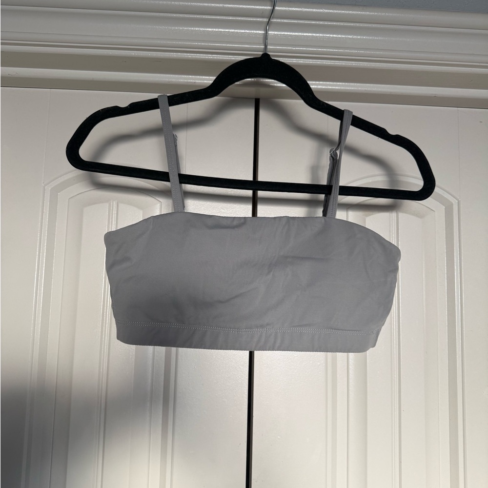 Women's Gray Sports Bra